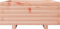 vidaXL - Plantenbak - 60x60x26,5 - cm - massief - douglashout