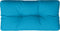 vidaXL - Palletkussen - 70x40x12 - cm - stof - lichtblauw