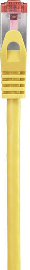 Renkforce RF-5276304 RJ45 Netwerkkabel, patchkabel CAT 6 S/FTP 5.00 m Geel Snagless, Vergulde steekcontacten, Vlambeste