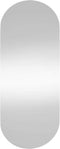 vidaXL - Wandspiegel - 30x70 - cm - ovaal - glas