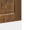vidaXL - Vaatwaspaneel - Porto - 60x1,5x67 - cm - bewerkt - hout - gerookt - eiken