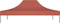 vidaXL - Partytentdak 270 g/m² - 4,5x3 m - terracotta