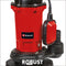 Einhell GE-DP 900 Cut - Elektrische Vuilwaterpomp - 900 W - 16.000 l/u - Snijsysteem voor vaste stoffen