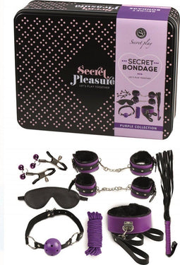 Secret Play - Bondage Kit Two Colours - Sets Paars