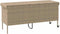 vidaXL - Tuinbox - met - wielen - 160x55x75 - cm - poly - rattan - beige
