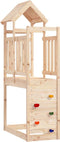 vidaXL Speeltoren met rotswand 53x110x214 cm massief grenenhout