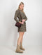 ONLY ONLCORY LS V-NECK TUNIC WVN NOOS - Korte jurk met lange mouwen - All over print - Maat L