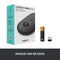 Logitech Pebble M350 - Draadloze muis - Stil klikken - Zwart