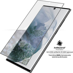 PanzerGlass 7295 - Screenprotector - Edge to Edge - Zwart