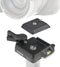 Kaiser Fototechnik 6026 - 360° Bevestigingsplaat - Aluminium - 18mm hoog