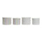 Set decoratieve dozen DKD Home Decor 774252 Wit Multicolour Karton 29 x 29 x 22 cm