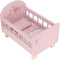 Little Dutch LD2517 - Houten Poppenbed - Soft Flowers - Roze