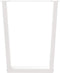 vidaXL - Eettafelpoten - 2 - st - V-vormig - 70x(72-73,3) - cm - staal - wit
