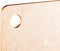 Finest by ATMK - DEN HAAG - Duurzaam & vaatwasserbestendig - borrelplank, snijplank en serveerplank - rechthoek - bruin - 27x45cm