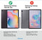 Dux Ducis - Tablet hoes geschikt voor Samsung Galaxy S6 Lite (2024) / Samsung Galaxy Tab S6 Lite (2022/2020) - Toby Series - Tri-Fold Book Case - Blauw