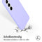 Accezz Galaxy S23 - Liquid Silicone Backcover - Schokabsorberend - Paars
