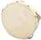 Atosa Tamboerijn trommel met bekkens - hout - 17 cm - muziek instrumenten - voor kinderen/volwassenen
