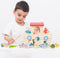New Classic Toys® Houten Ark van Noach Speelset - Educatief Speelgoed met Vormenstoof - Inclusief 10 Paar Dieren (10 paar)