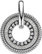 TI SENTO Dames Hanger - 925 zilver - Zirconia wit - 6710ZI