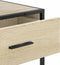 vidaXL - Wandtafel - 90x35x80 - cm - bewerkt - hout - sonoma - eikenkleurig