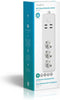 SmartLife Stekkerdoos - Wi-Fi - 3x Randaarde stekker (CEE 7/3) / 4 x USB - 16 A - 3680 W - 1.8 m - -10 - 40 °C - Android / IOS - Wit