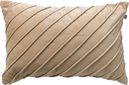 Dutch Decor PACO - Kussenhoes van katoen 40x60 cm Pumice Stone - beige - met rits