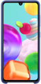 Samsung Galaxy A41 - Silicone Hoesje - Krasbestendig - Blauw