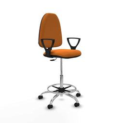 Piqueras y Crespo BFN05RP - Bureaustoel - Hoogteverstelbaar - Oranje