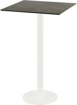 Urban Statafel Wit Frame + Midnight Marble HPL 70x70 cm - Essentials 130051677