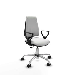 Piqueras y Crespo BFN056N - Bureaustoel - Hoogteverstelbaar - Wit