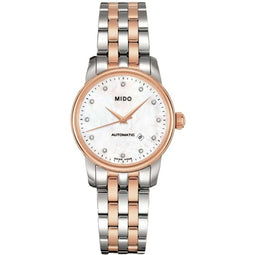 Mido Horloge Dames - Polshorloge - Automatisch Saffier - Grijs/Wit