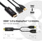 Club3d - HDMI 2.0 naar DisplayPort 1.2 - 4K 60Hz HDR Actieve Adapter - Zwart