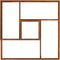vidaXL - Plantenbak - 80x80x50 - cm - Weerstaal