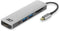ACT AC7023 - USB-C naar HDMI 4K Multiport Adapter - 60W PD Pass Through - Grijs