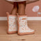 Little Dutch Flowers & Butterflies - Regenlaarsjes - 100% natuurlijk rubber - Roze