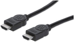 Manhattan HDMI/HDMI - 7.5m - 4K UHD High-speed - Zwart