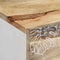 vidaXL - Salontafel - 80x50x40 - cm - massief - mangohout