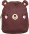 A Little Lovely Company Rugzak - Kinderrugtas Beer - 21 x 26 x 10 cm - Bruin