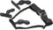 Master Series - P-Spot Plugger - 3 Anaal Pluggen met Harnas - Zwart