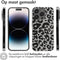 imoshion Hoesje Geschikt voor iPhone 14 Pro Hoesje Siliconen - imoshion Design hoesje - Meerkleurig / Leopard Transparent