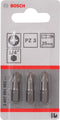 Bosch Bit extra-hard - Accessoire PRO - PZ 3 - 25 mm