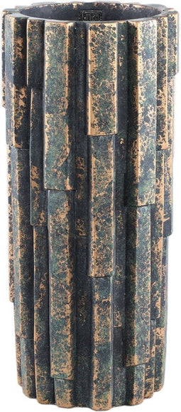 PTMD Kess Black Cement Pot Bars Structure Round High M