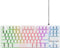 Trust GXT 794W Thadox - Gaming Toetsenbord & Draadloze Muis - TKL - Verlichting - Wit