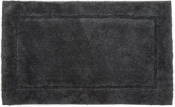 Casilin Orlando - Badmat Antislip 60x100cm - Hoogpolig Waterabsorberend Donkergrijs