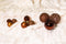 Christmas Gifts Kerstballen Set Koper - 100 Kunststof Kerstballen - Verschillende Afwerkingen - Ø 3/4/6 cm
