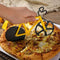 Pizzasnijder Fiets - Pizzames - Roller - Keukengerei - Geel