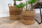 Ter Steege Plantenmand voor Binnen Zeegras Beige-Bruin D 40 cm H 36 cm