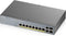 ZyXEL GS1350-12HP - Managed Switch - 10x 1Gbps Ethernet - 8x PoE+ (130W) - NebulaFlex Pro (1 jaar)