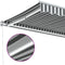 vidaXL - Luifel - handmatig - uittrekbaar - en - LED - 400x300 - cm - antraciet - en - wit