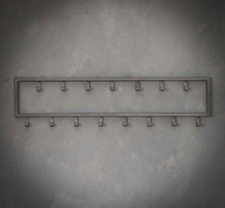 Industriële kapstok 15 haken - 80CM